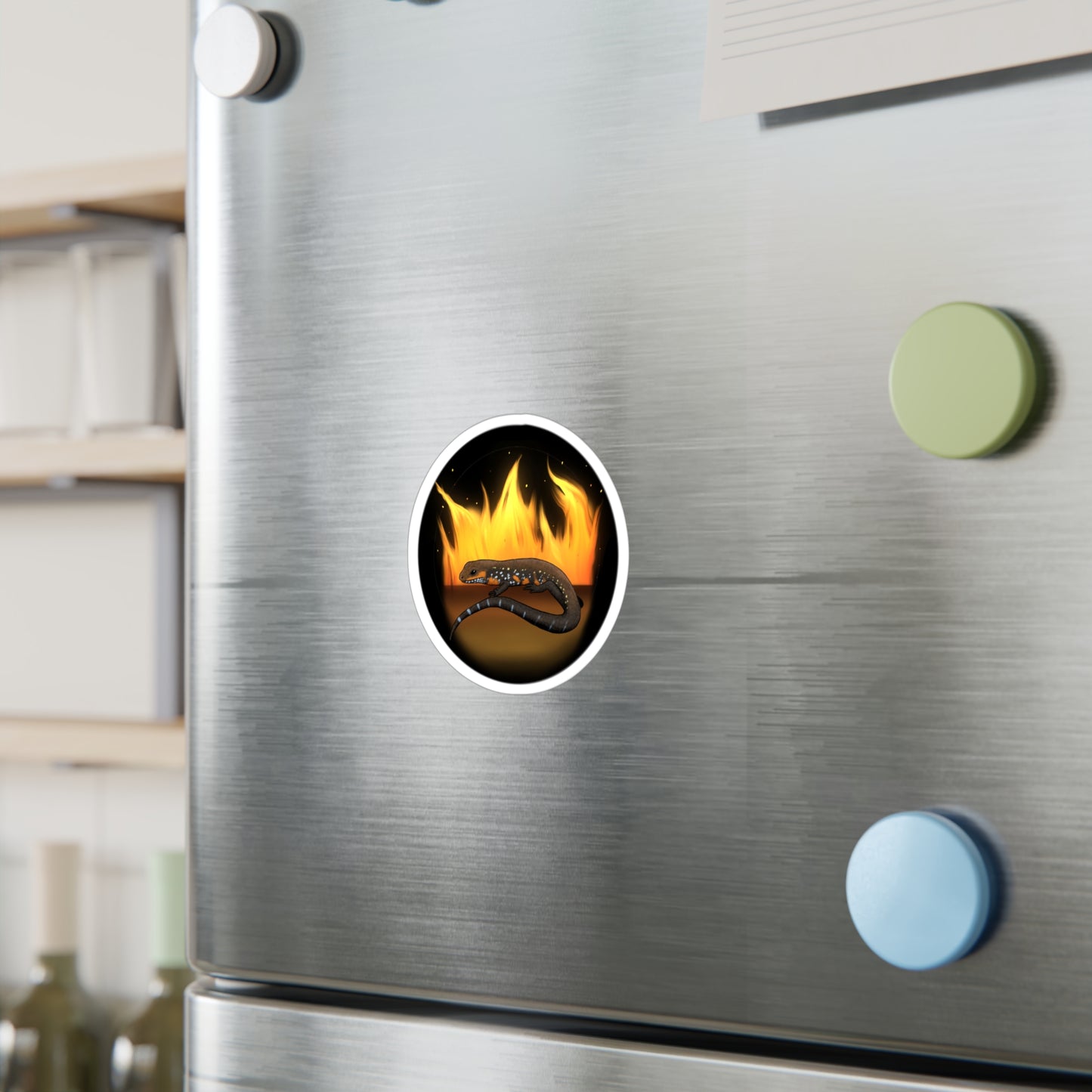 Amazon Fire Skink Kiss-Cut Vinyl Decals