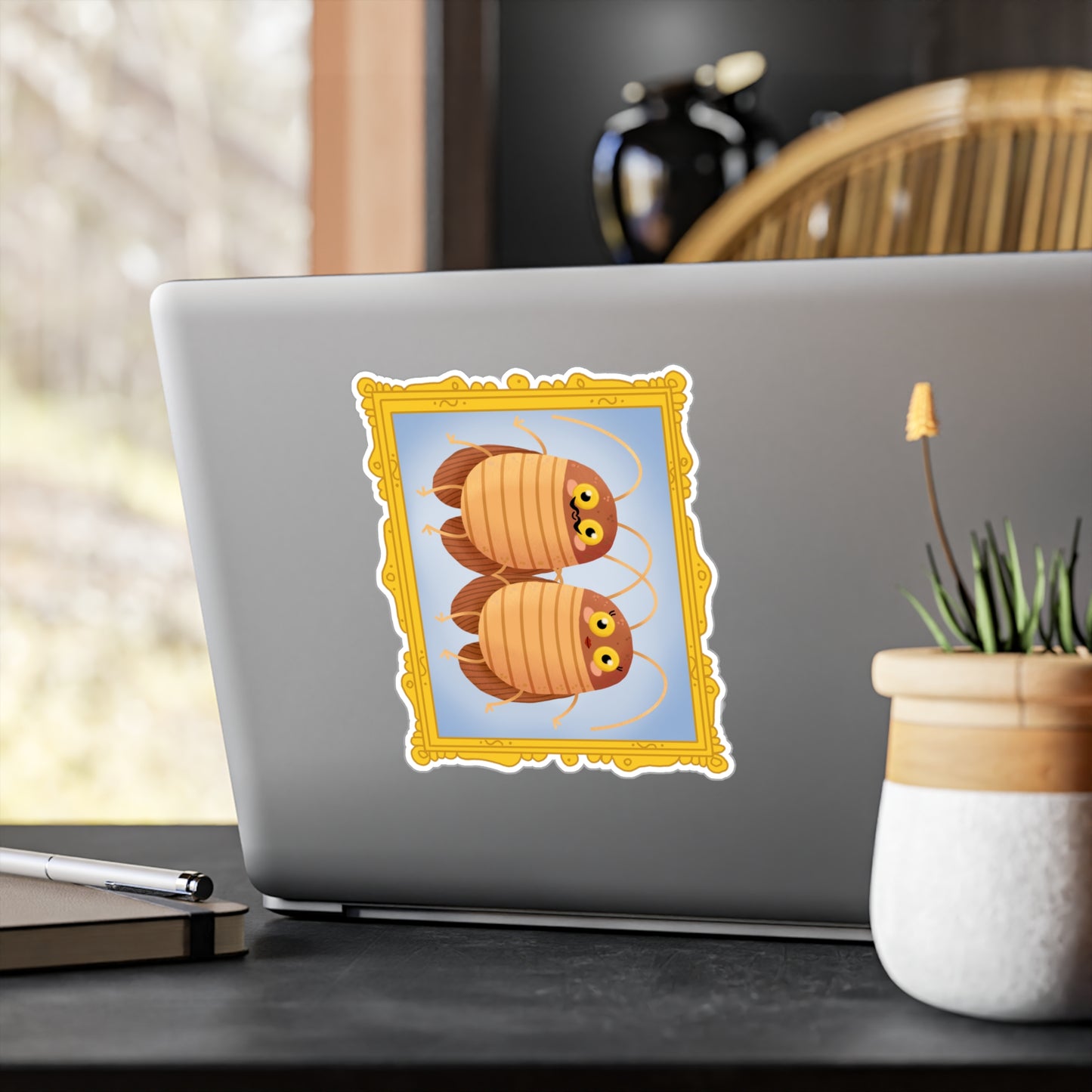 Dubia Family Mom and Dad Kiss-Cut Vinyl Decals