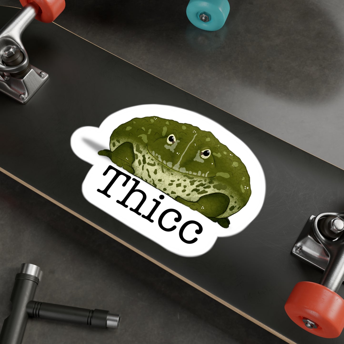 Pixie Frog Thicc Kiss-Cut Vinyl Decals
