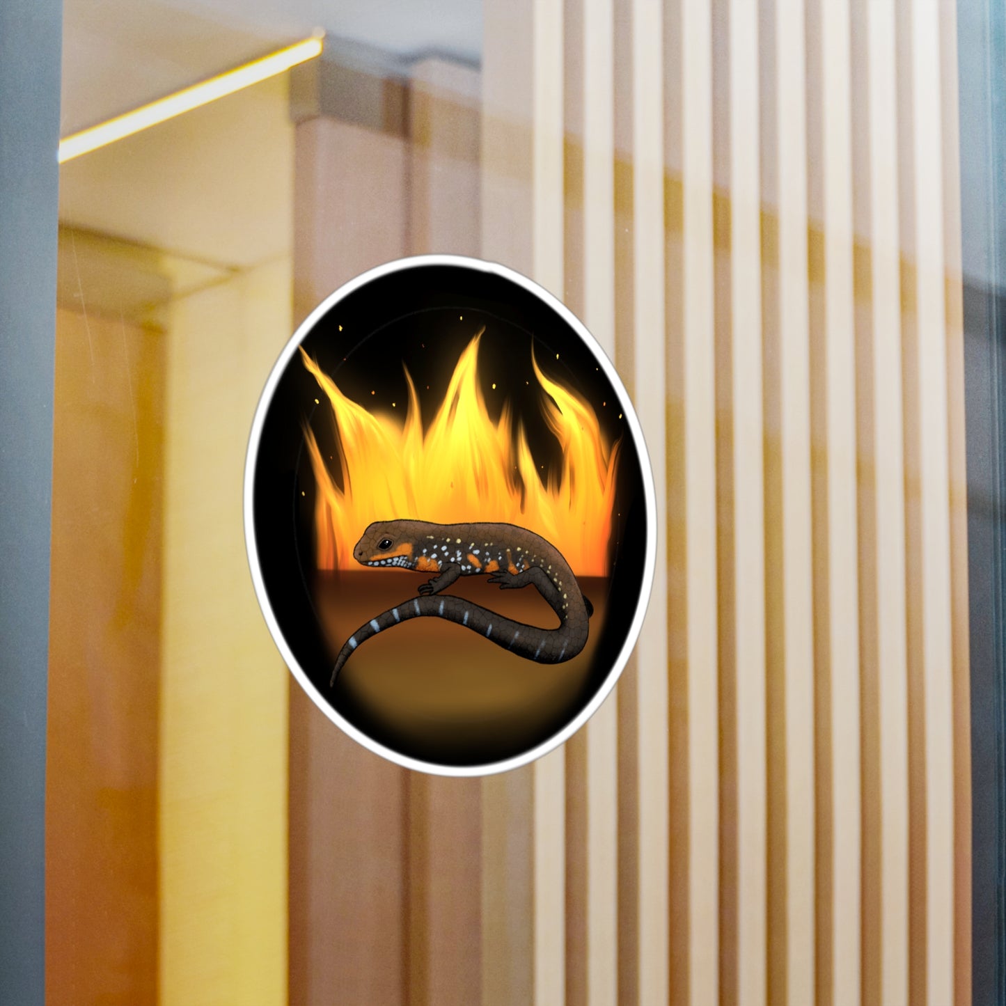 Amazon Fire Skink Kiss-Cut Vinyl Decals