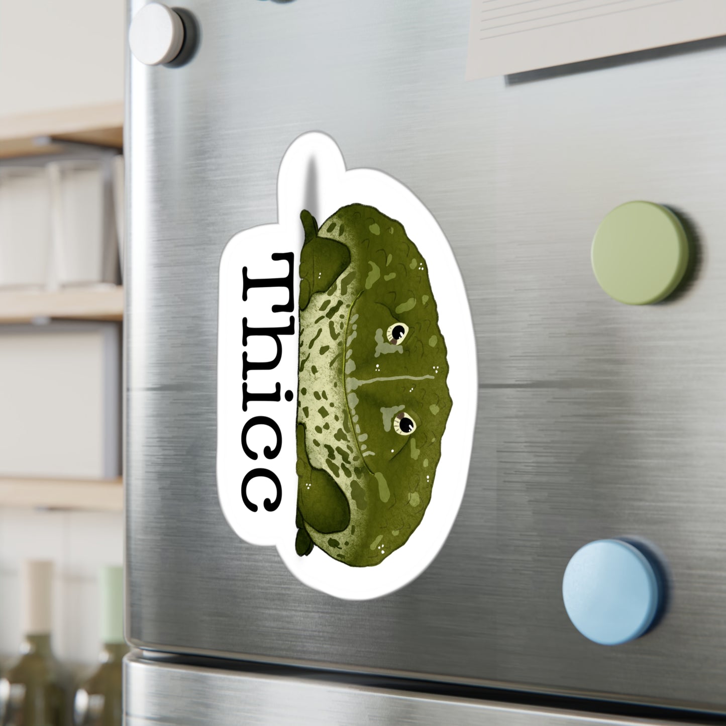 Pixie Frog Thicc Kiss-Cut Vinyl Decals