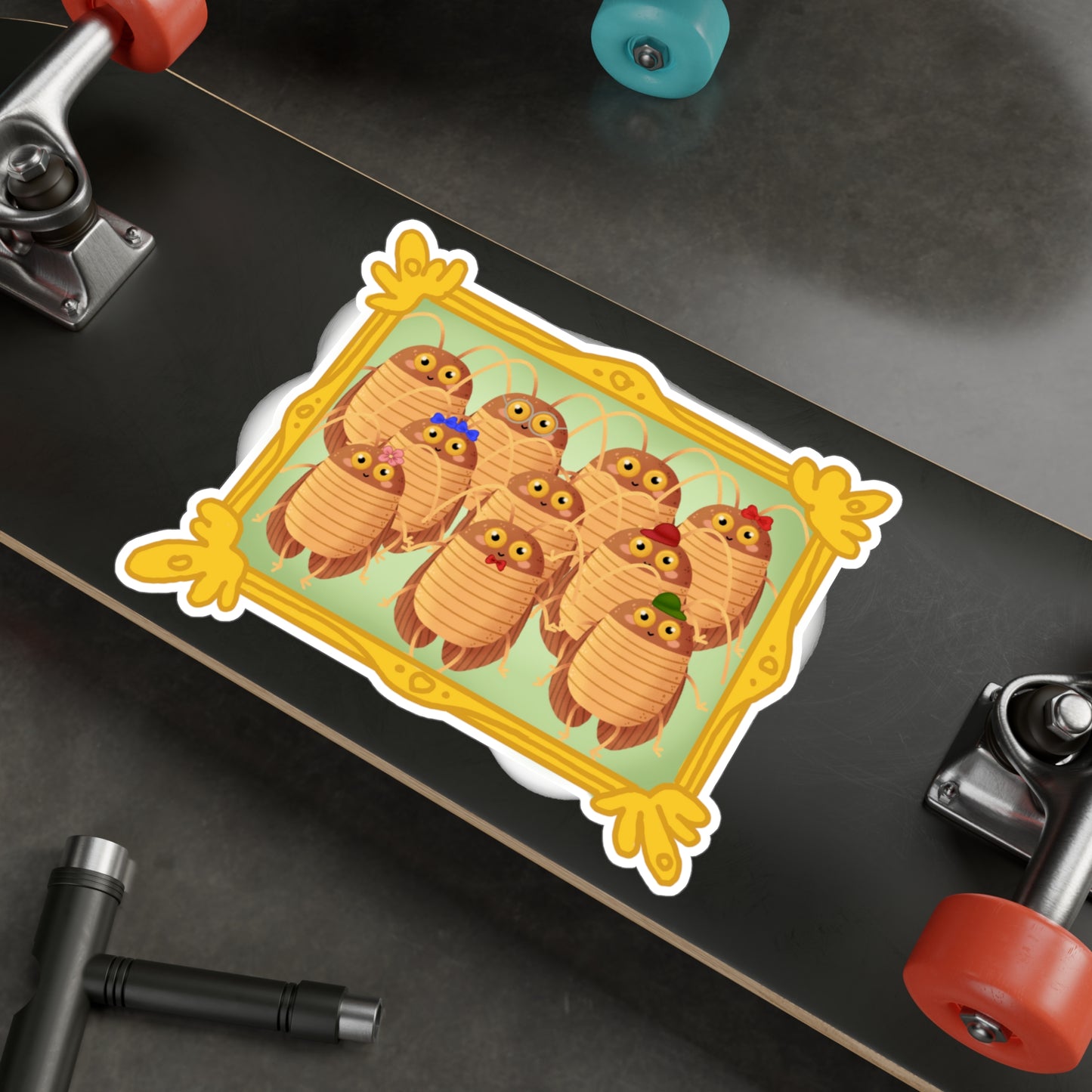 Dubia Family Kids Kiss-Cut Vinyl Decals