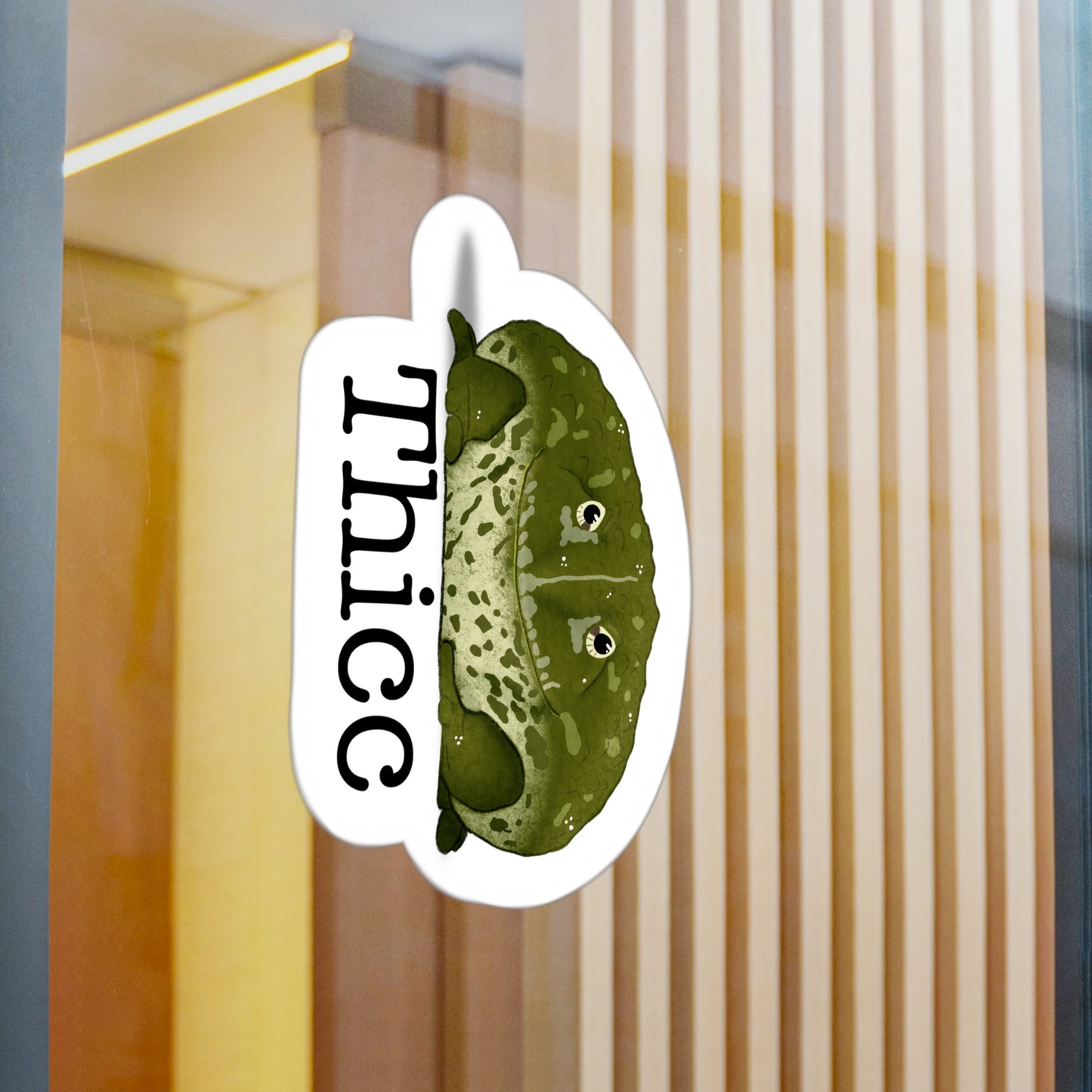 Pixie Frog Thicc Kiss-Cut Vinyl Decals