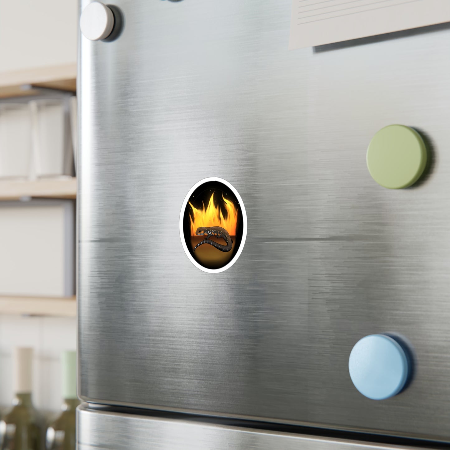 Amazon Fire Skink Kiss-Cut Vinyl Decals