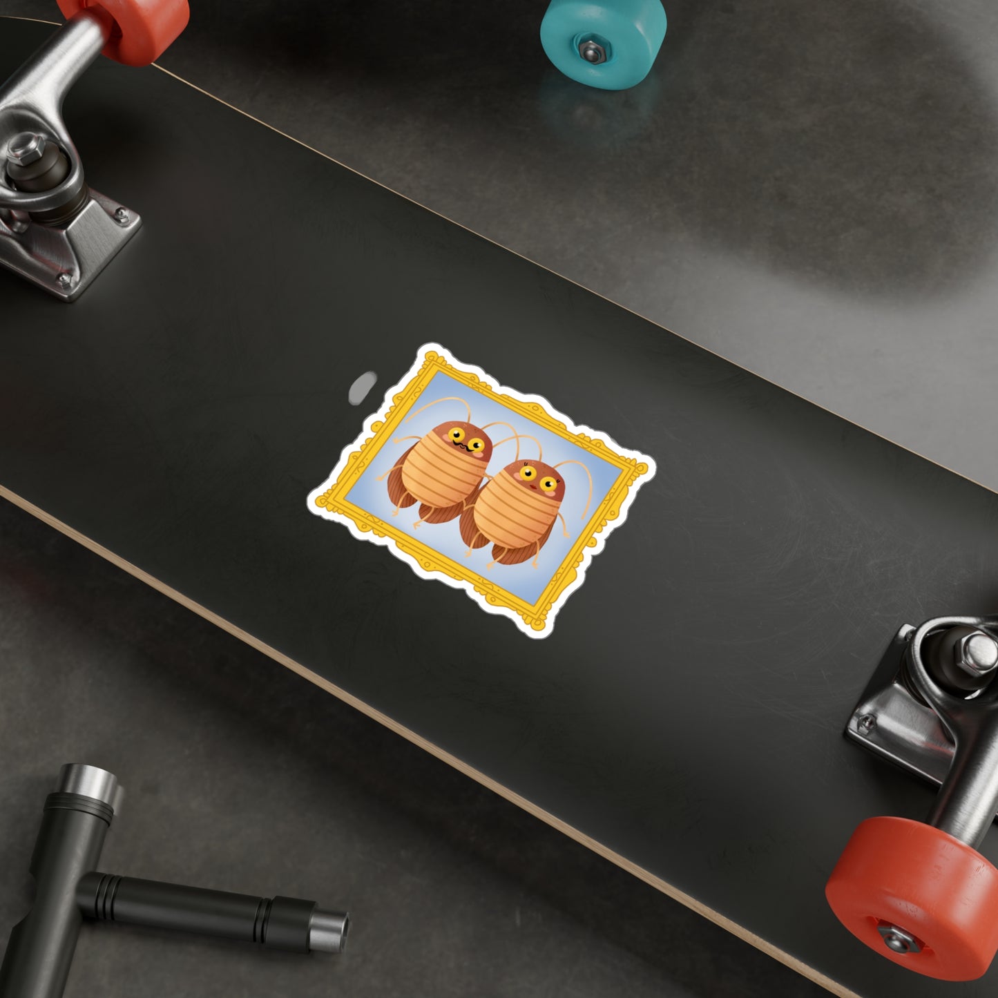 Dubia Family Mom and Dad Kiss-Cut Vinyl Decals