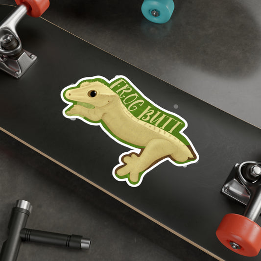 Frog Butt Kiss-Cut Vinyl Decals