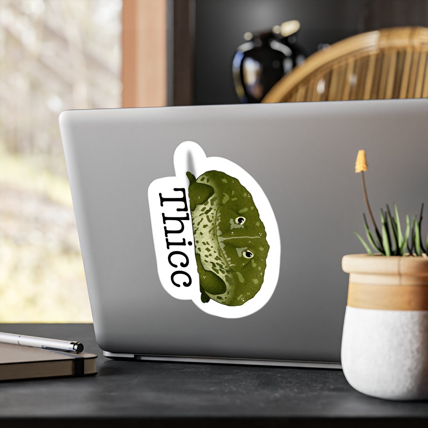 Pixie Frog Thicc Kiss-Cut Vinyl Decals