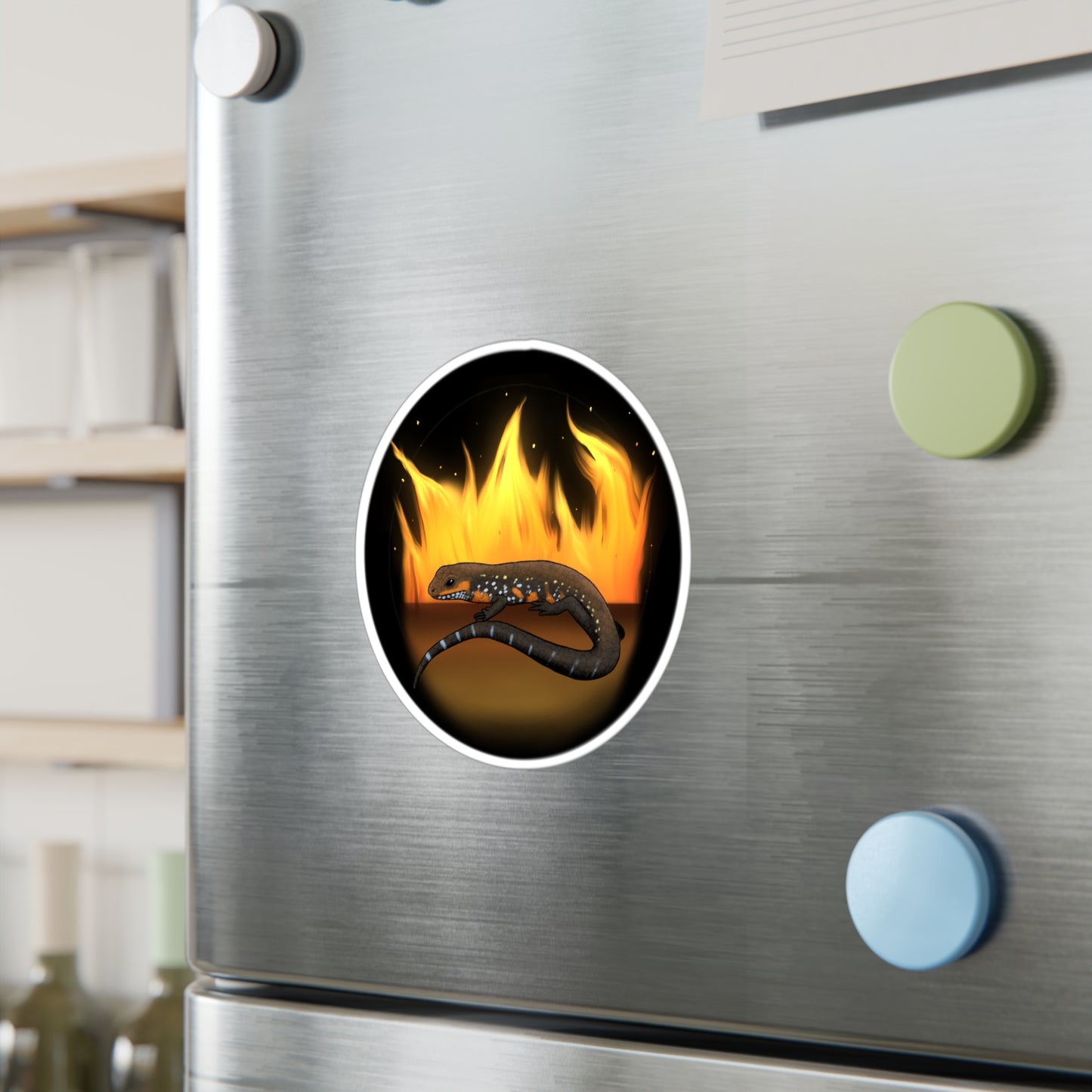 Amazon Fire Skink Kiss-Cut Vinyl Decals