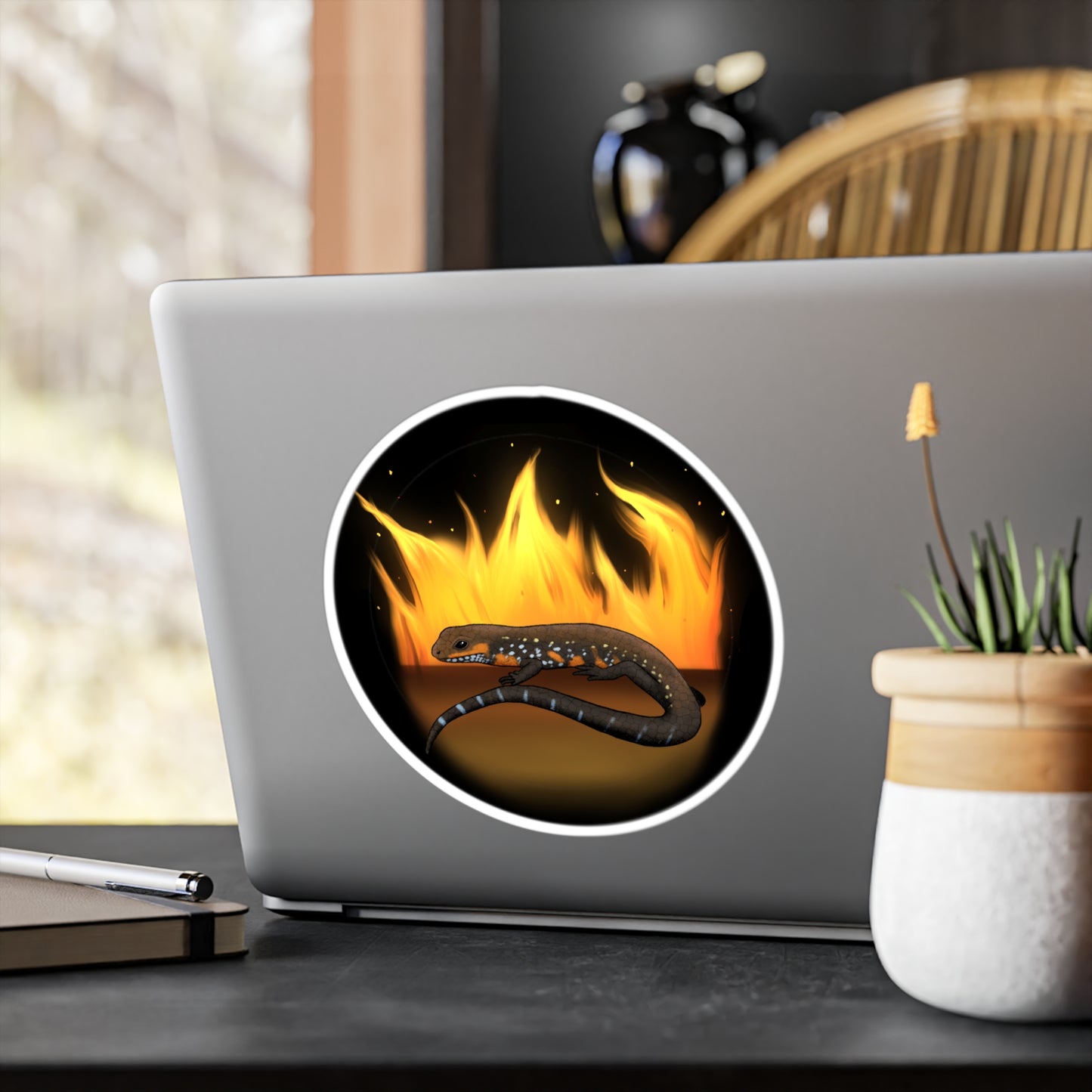 Amazon Fire Skink Kiss-Cut Vinyl Decals
