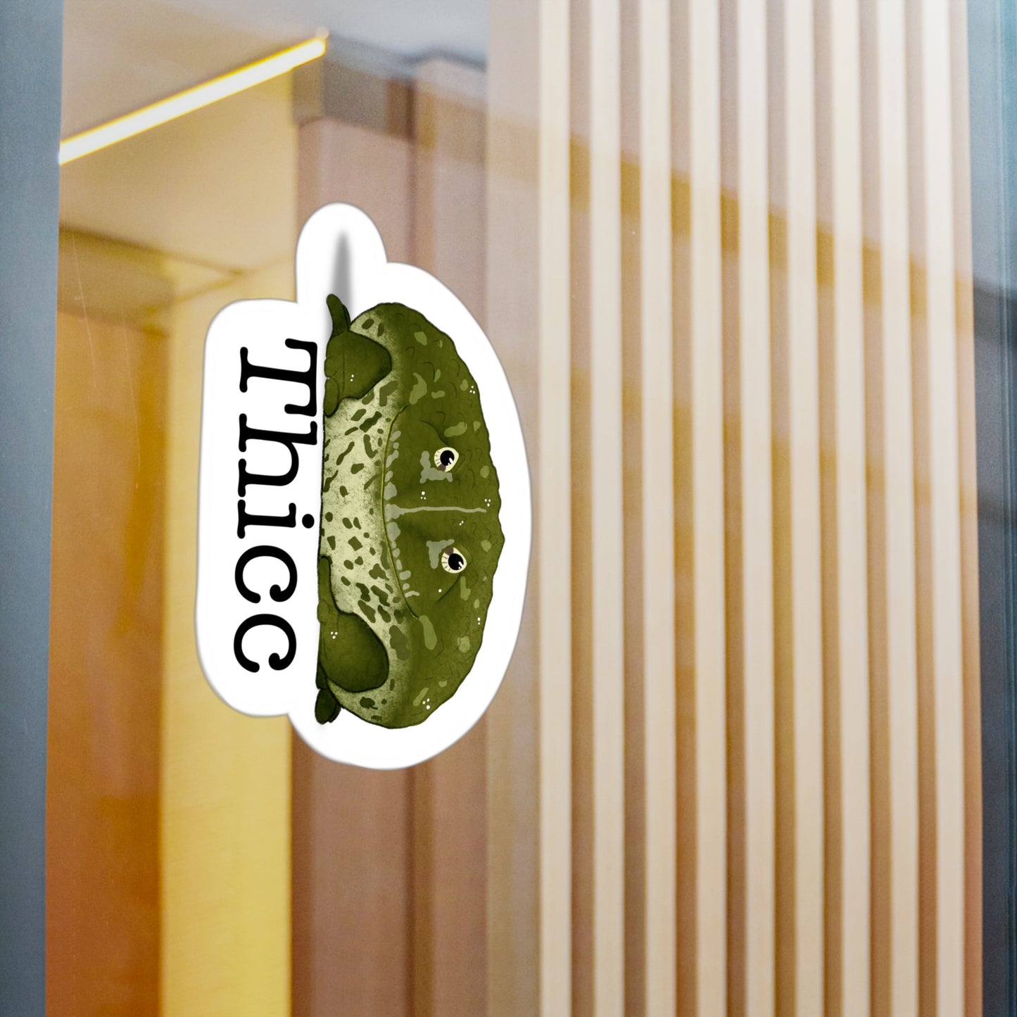 Pixie Frog Thicc Kiss-Cut Vinyl Decals