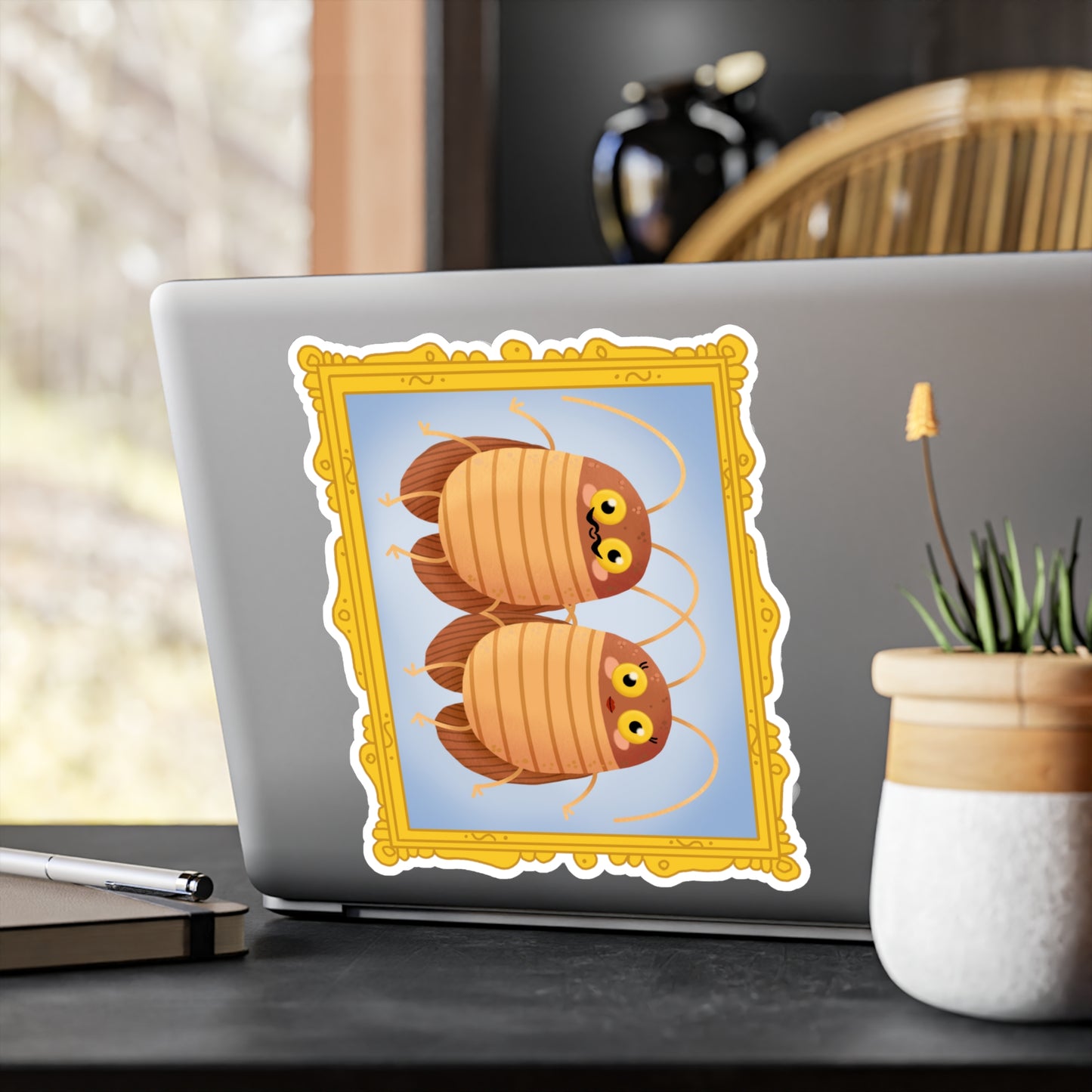 Dubia Family Mom and Dad Kiss-Cut Vinyl Decals