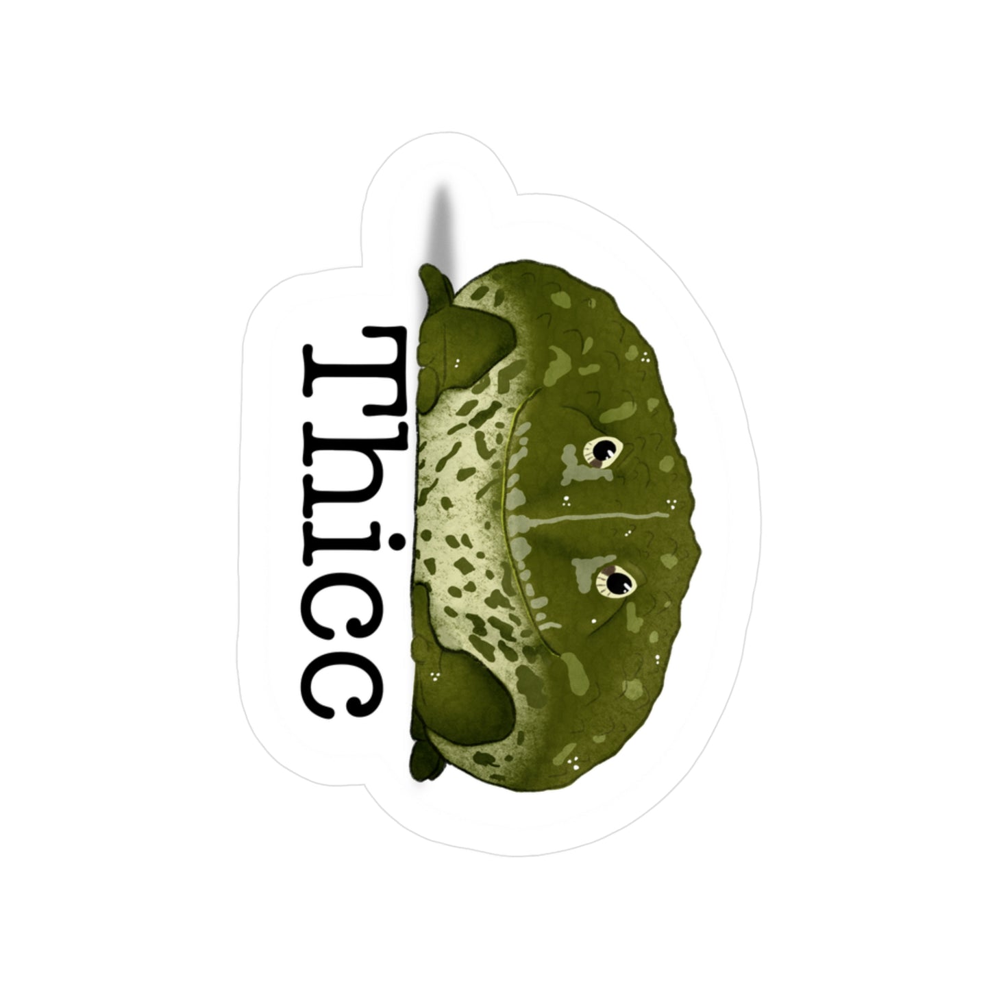 Pixie Frog Thicc Kiss-Cut Vinyl Decals