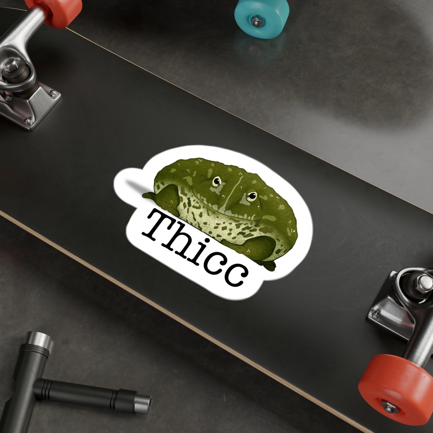 Pixie Frog Thicc Kiss-Cut Vinyl Decals