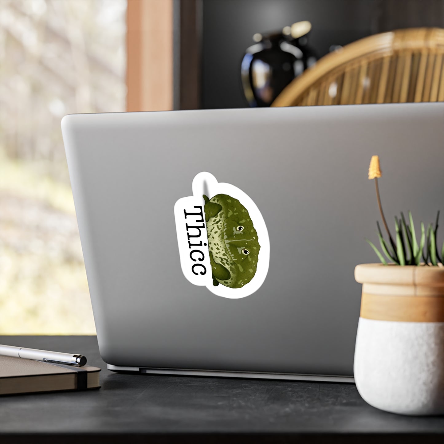 Pixie Frog Thicc Kiss-Cut Vinyl Decals