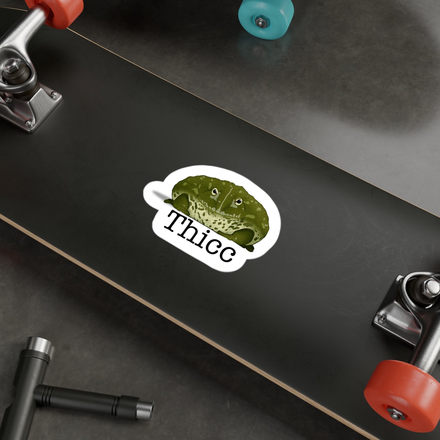 Pixie Frog Thicc Kiss-Cut Vinyl Decals