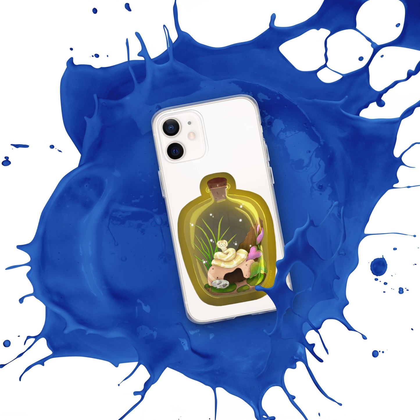 Ball Python in Jar Clear Case for iPhone®