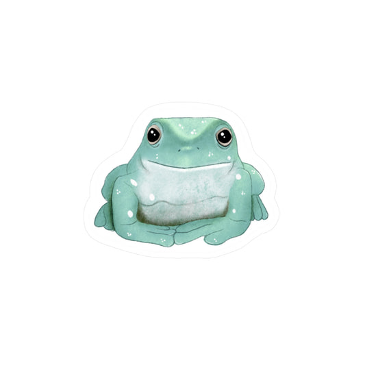 Blue White’s Tree Frog Kiss-Cut Vinyl Decals