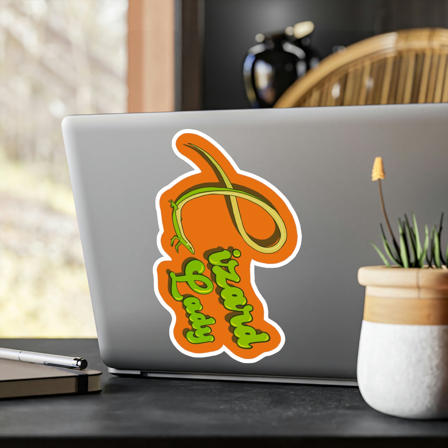 Lizard Lady Kiss-Cut Vinyl Decals