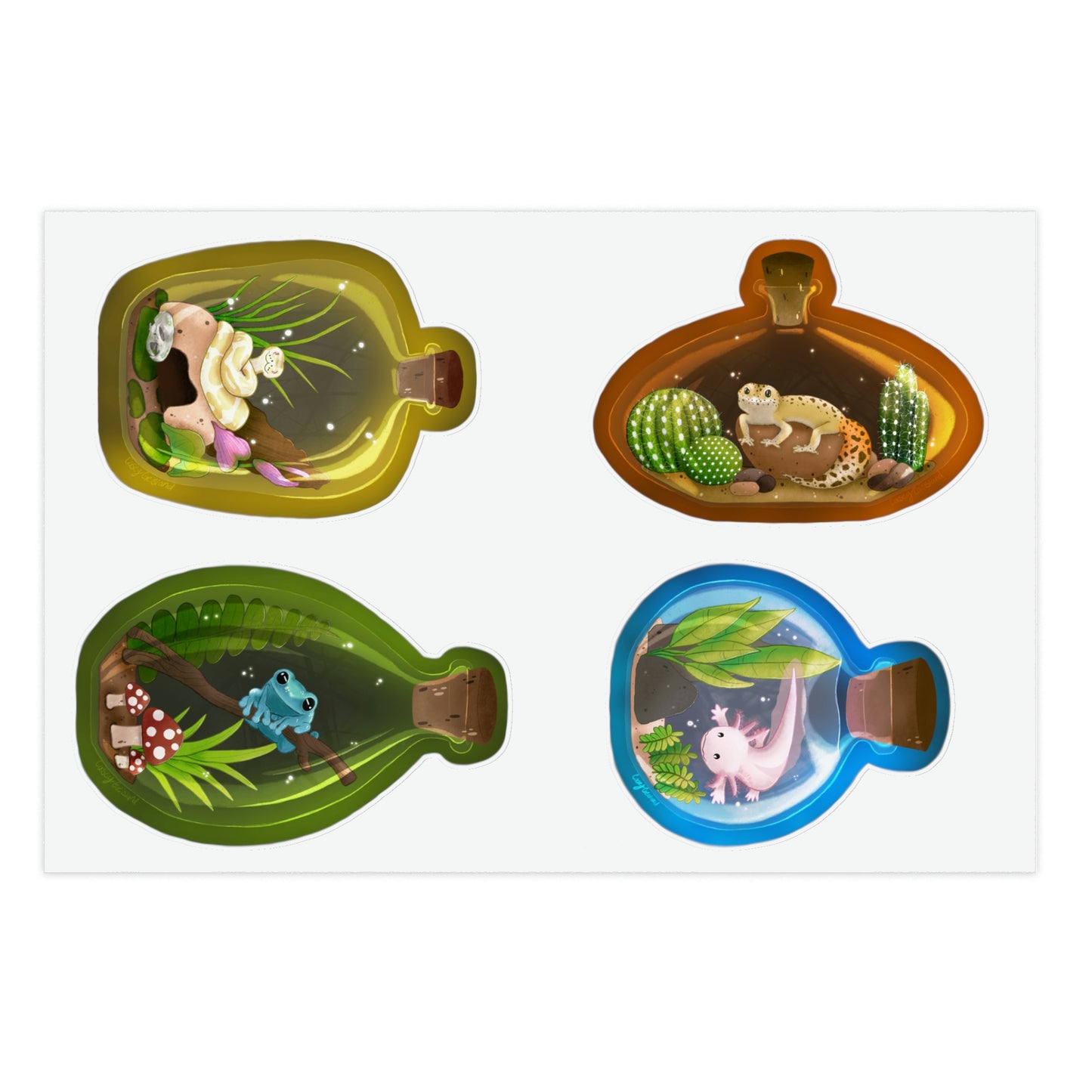 Jar Critters Sticker Sheets