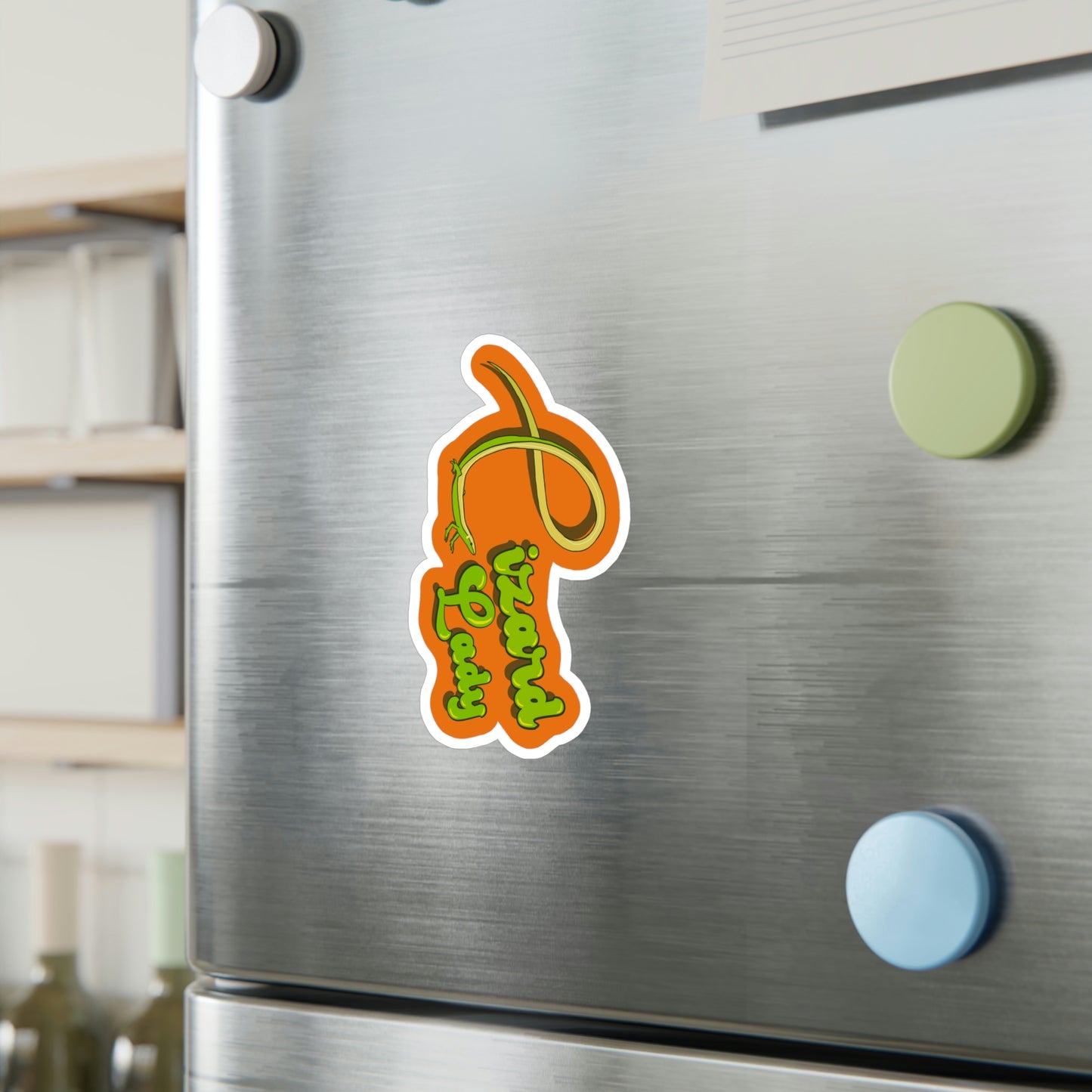 Lizard Lady Kiss-Cut Vinyl Decals