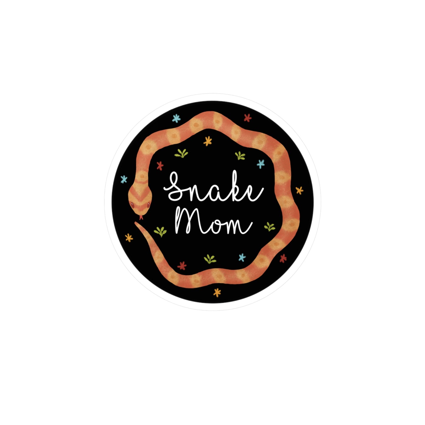 Corn Snake Mom Kiss-Cut Vinyl Decals