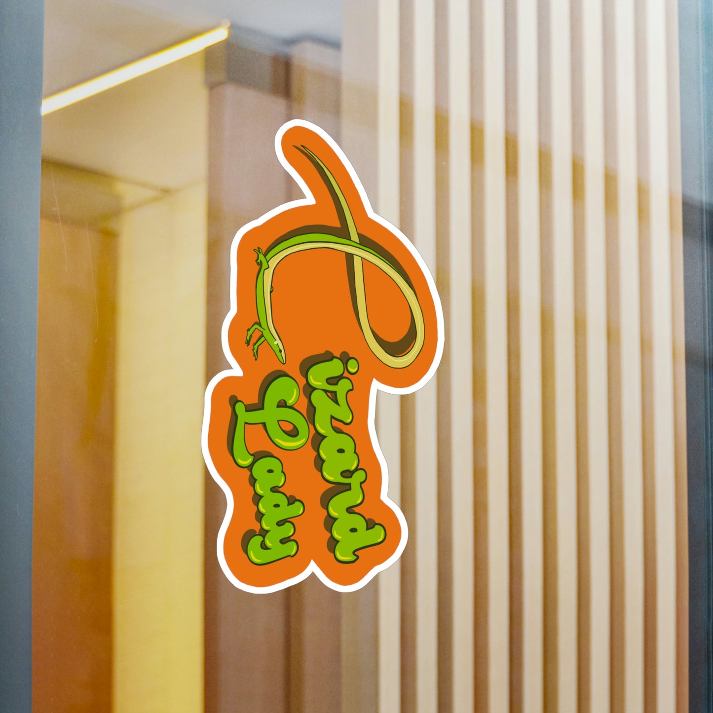 Lizard Lady Kiss-Cut Vinyl Decals