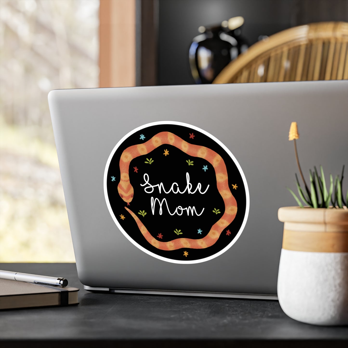 Corn Snake Mom Kiss-Cut Vinyl Decals
