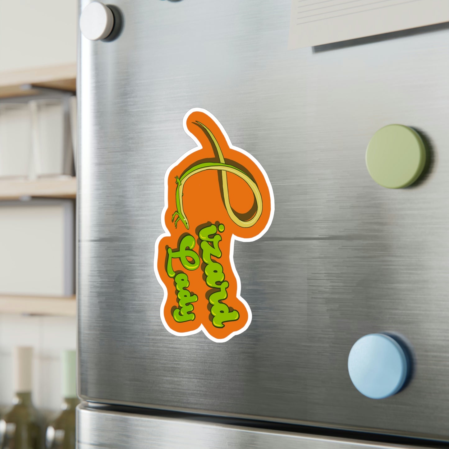 Lizard Lady Kiss-Cut Vinyl Decals