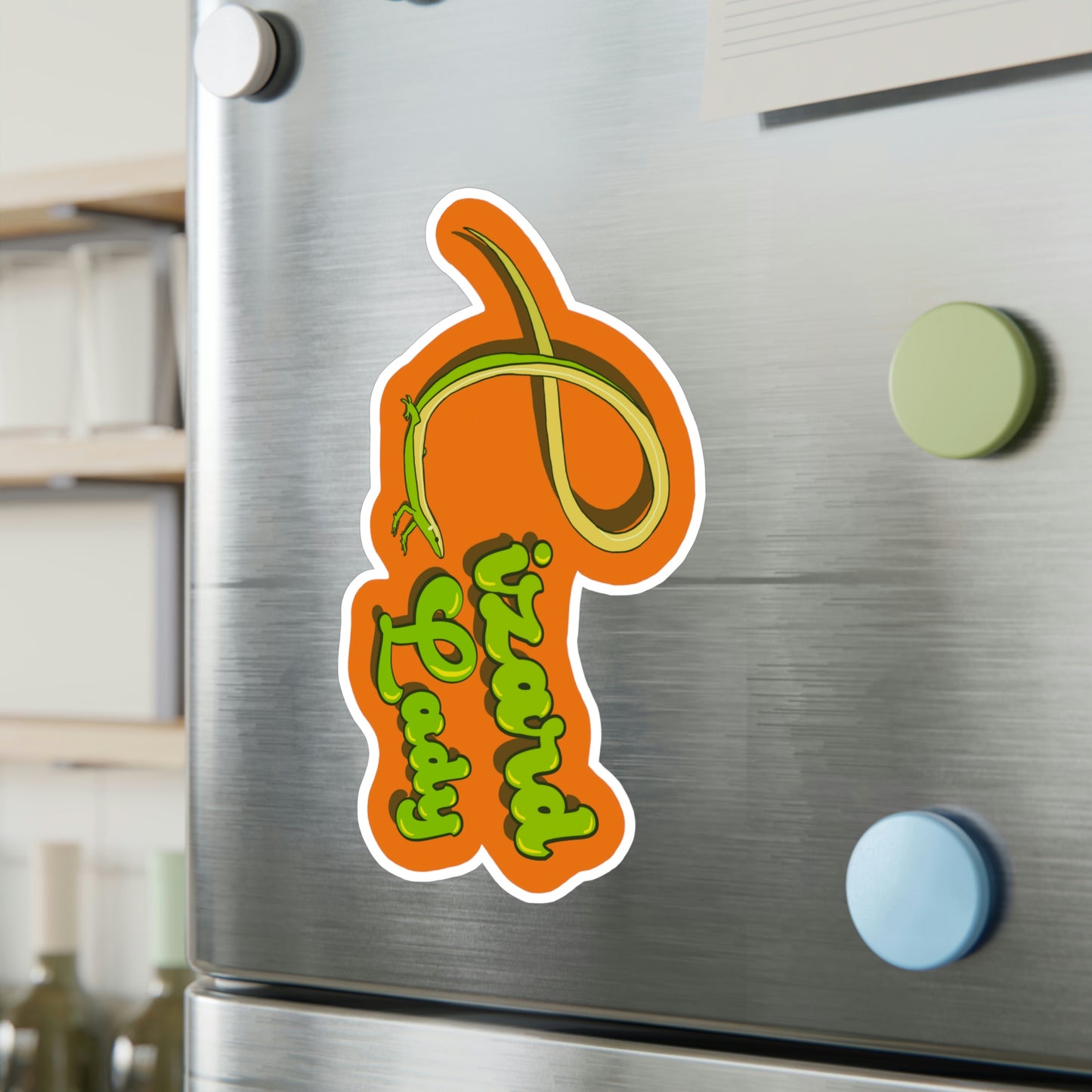 Lizard Lady Kiss-Cut Vinyl Decals