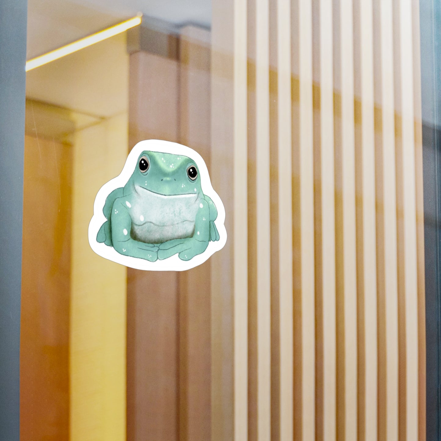 Blue White’s Tree Frog Kiss-Cut Vinyl Decals