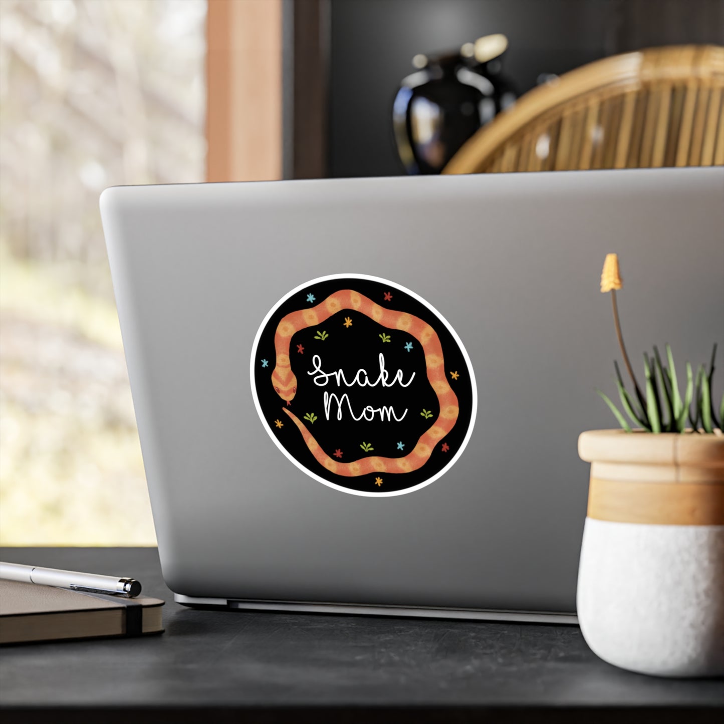 Corn Snake Mom Kiss-Cut Vinyl Decals