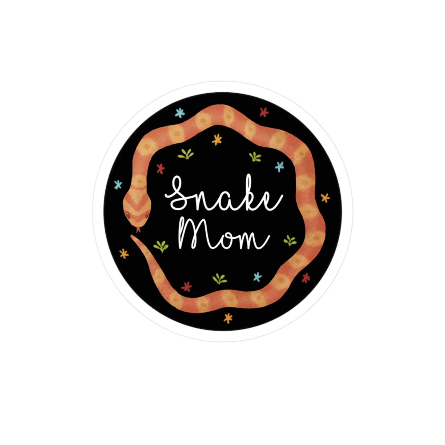 Corn Snake Mom Kiss-Cut Vinyl Decals