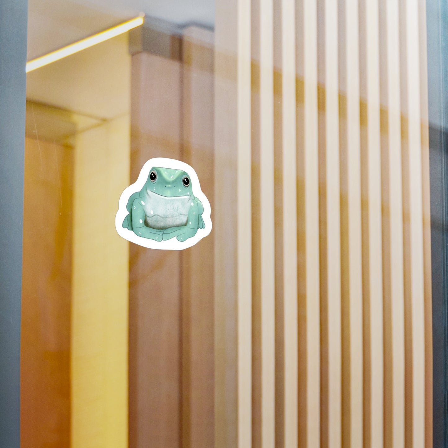 Blue White’s Tree Frog Kiss-Cut Vinyl Decals