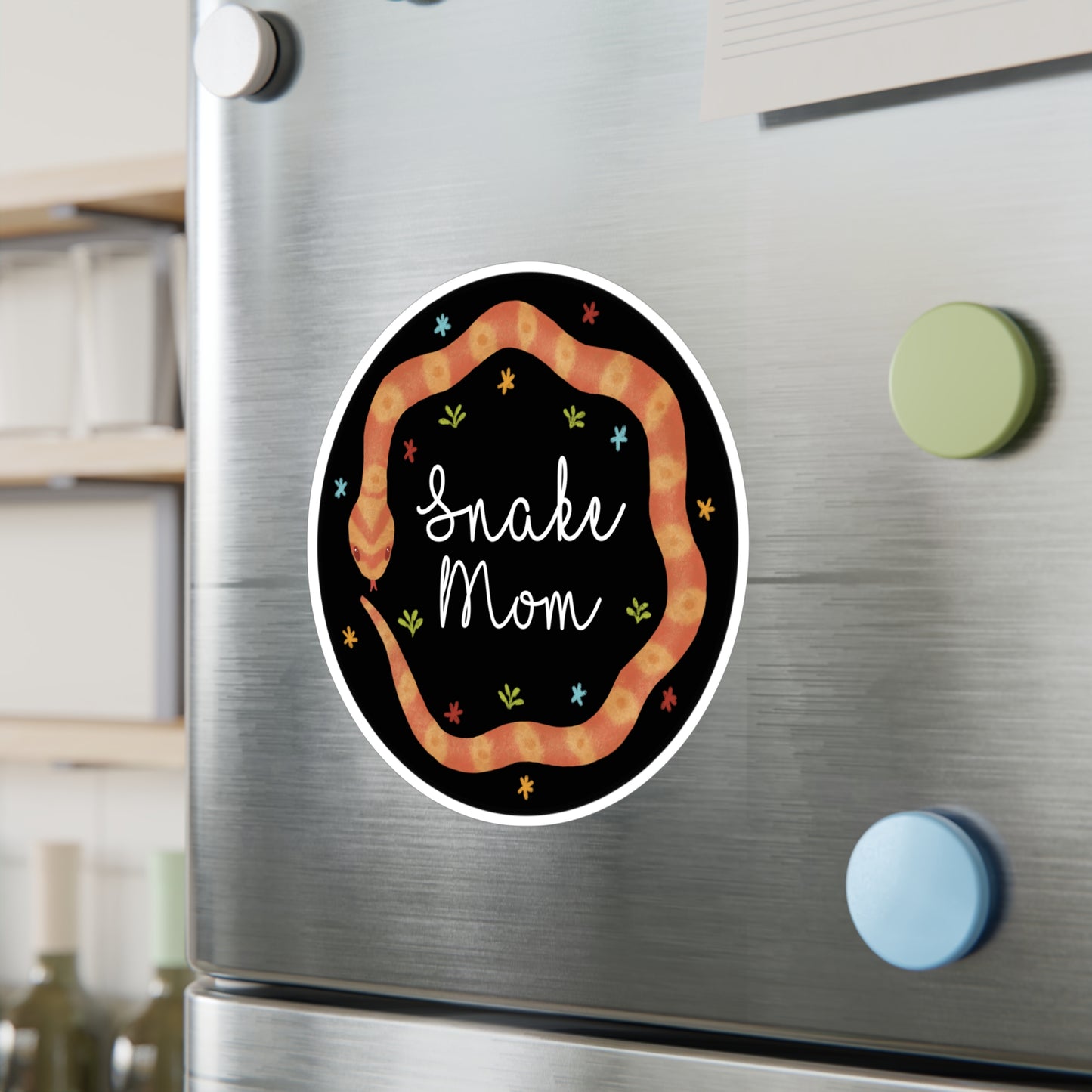 Corn Snake Mom Kiss-Cut Vinyl Decals