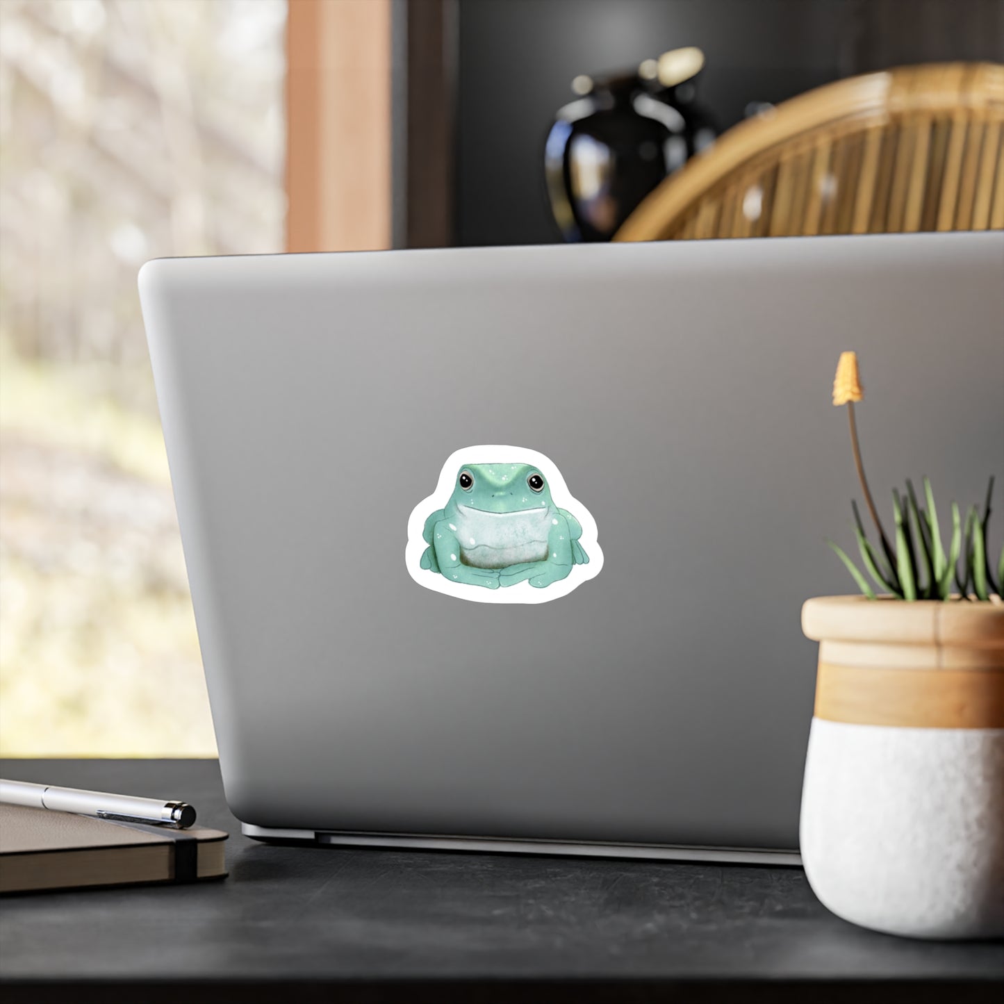 Blue White’s Tree Frog Kiss-Cut Vinyl Decals