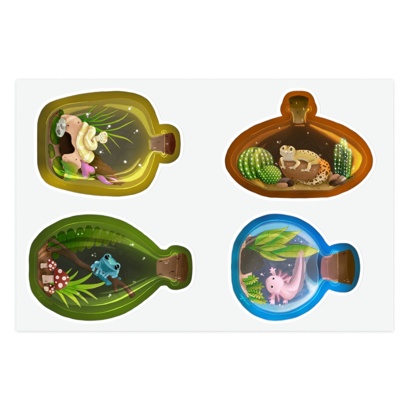 Jar Critters Sticker Sheets